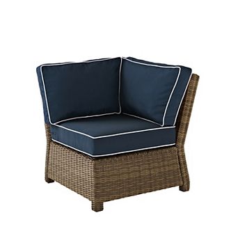 Crosley Outdoor Bradenton Wicker Corner Outdoor Sectional Chair