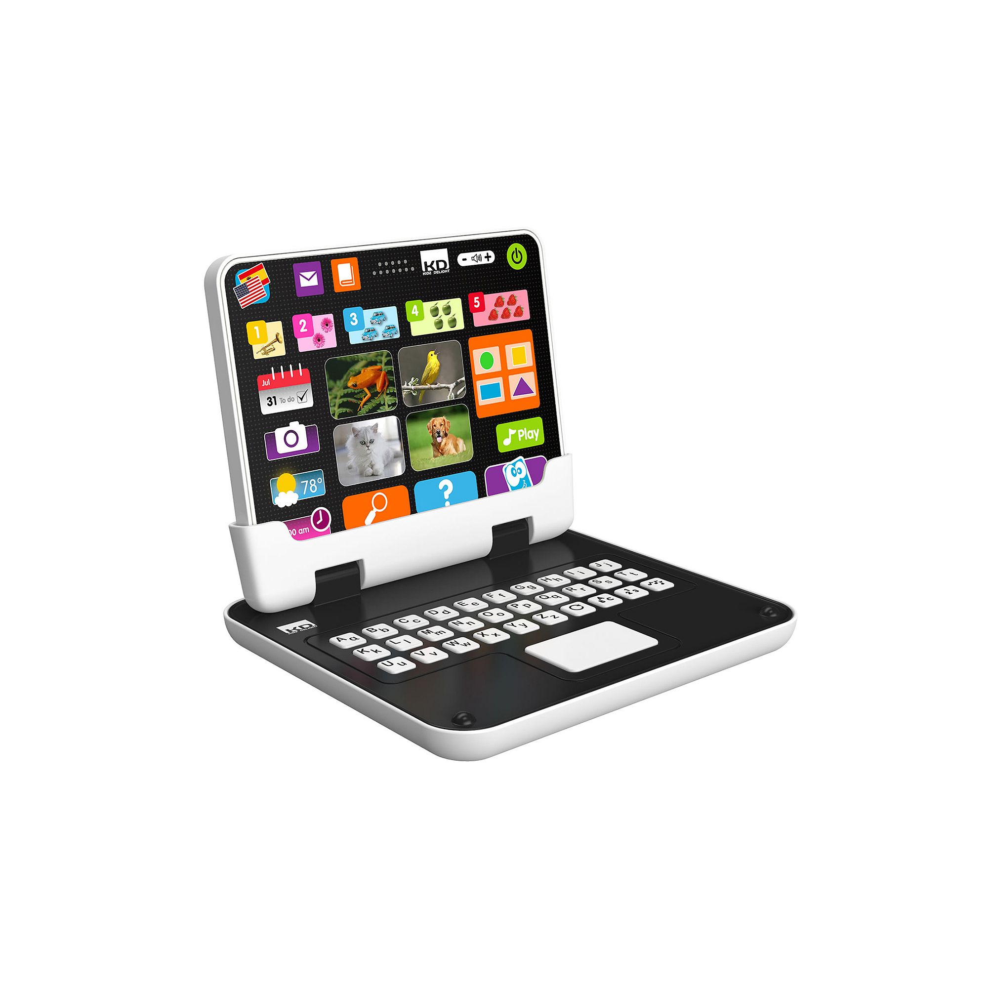 Kidz Delight Tech-Too My First 2-in-1 Tablet, Multicolor
