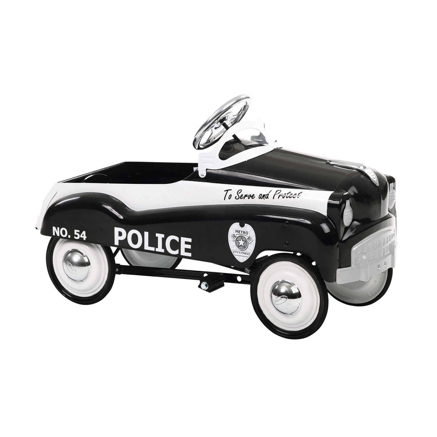 police wiggle car