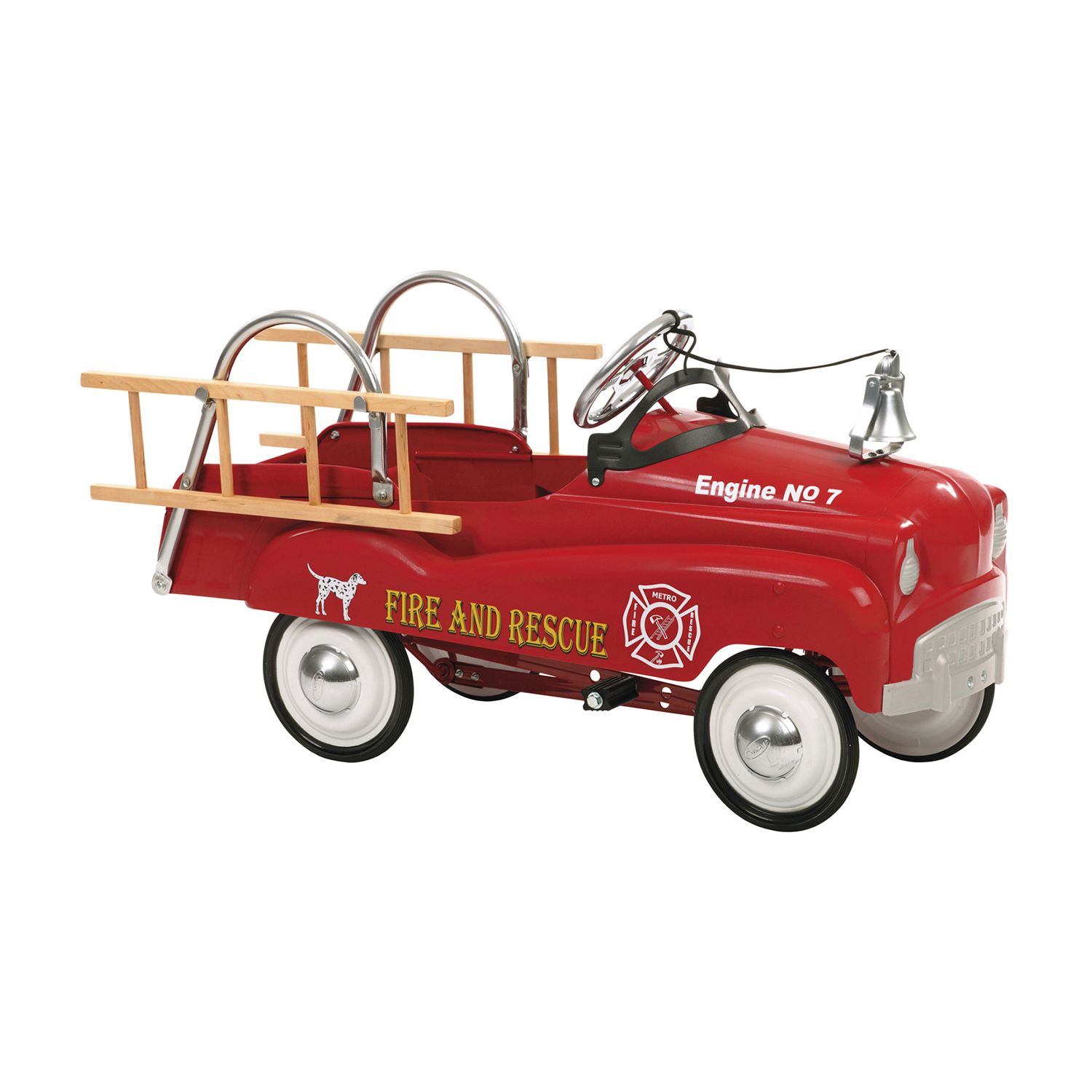 john deere fire truck pedal car
