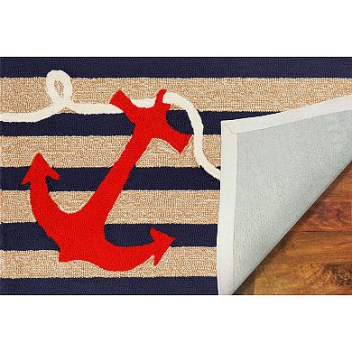 Liora Manne Frontporch Anchor Indoor Outdoor Rug