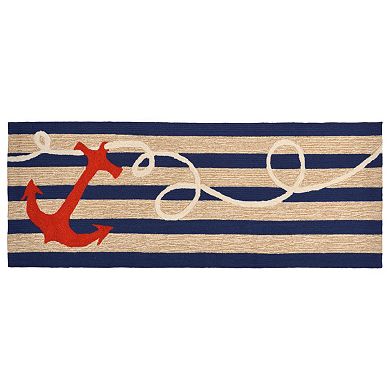 Liora Manne Frontporch Anchor Indoor Outdoor Rug