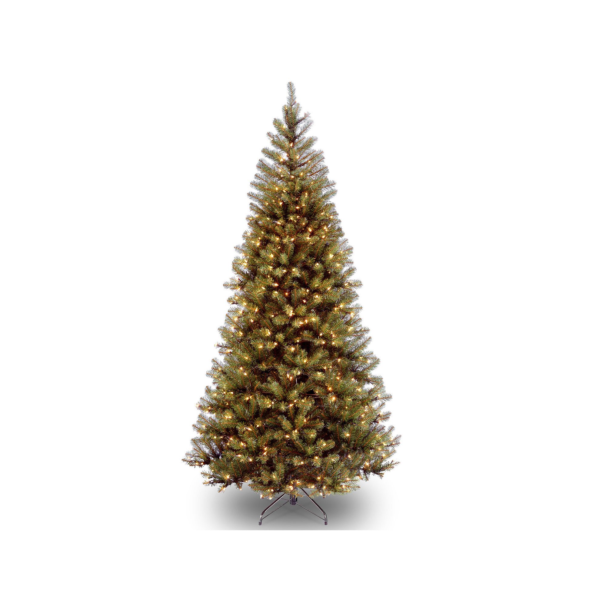 7.5-ft. Pre-Lit Aspen Spruce Artifical Christmas Tree, Green