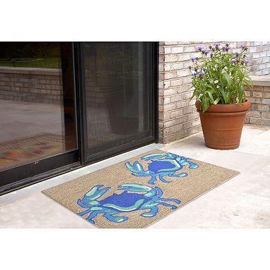 Liora Manne Frontporch Crabs Indoor Outdoor Rug