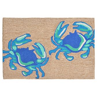 Liora Manne Frontporch Crabs Indoor Outdoor Rug