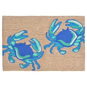 Liora Manne Frontporch Crabs Indoor Outdoor Rug