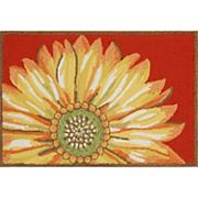 Sunflower area rug