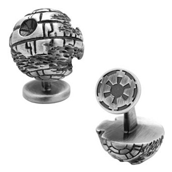 Men's Cuff Links, Inc. Star Wars 3D Death Star Cuff Links