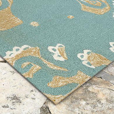 Liora Manne Frontporch Octopus Indoor Outdoor Rug