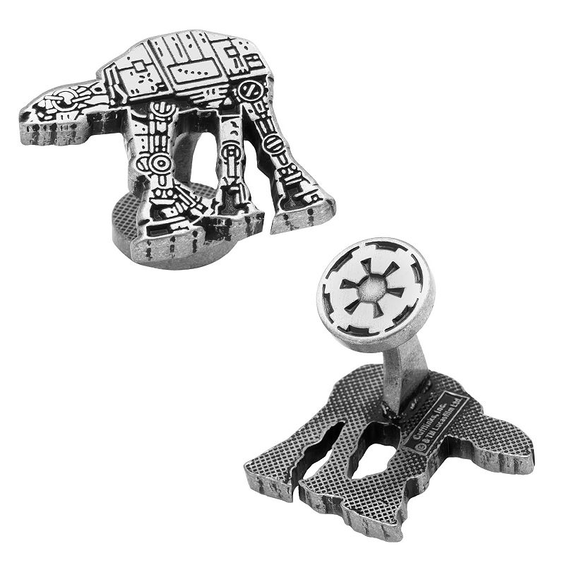 50174227 Star Wars AT-AT Walker Etched Cuff Links, Silver sku 50174227