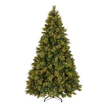 National Tree Company 7.5-ft. Pre-Lit Carolina Pine Artifical Christmas Tree