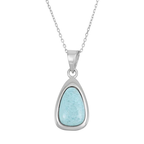Halo Teardrop Stud - Silver main image 0