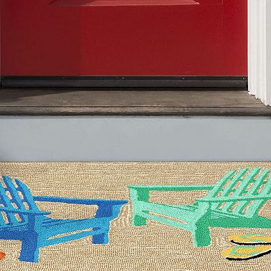 Liora Manne Frontporch Adirondack Indoor Outdoor Rug