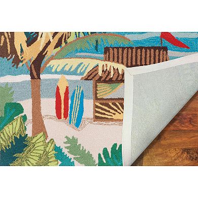 Liora Manne Frontporch Tiki Hut Indoor Outdoor Rug