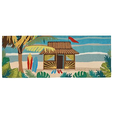 Liora Manne Frontporch Tiki Hut Indoor Outdoor Rug