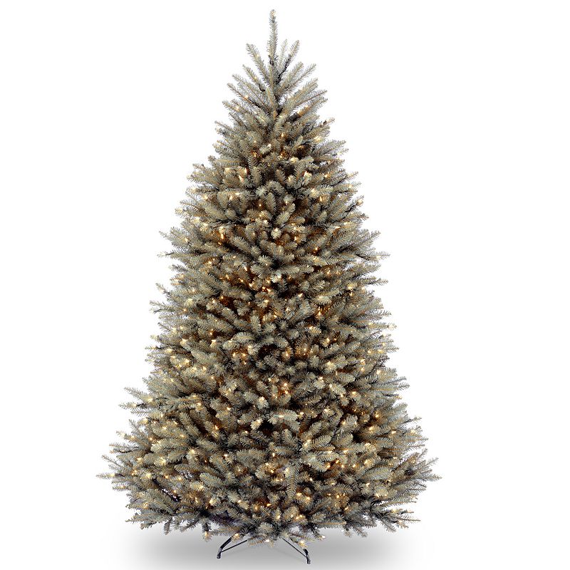 73626064 7.5-ft. Pre-Lit Dunhill Blue Fir Artificial Christ sku 73626064