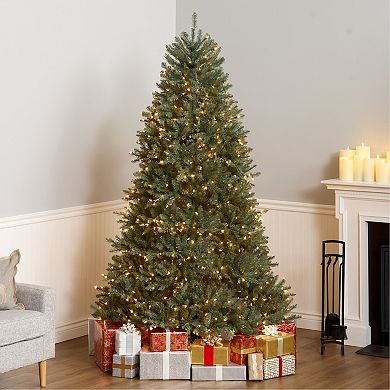 National Tree Company 7.5-ft. Pre-Lit Dunhill Blue Fir Artificial Christmas Tree