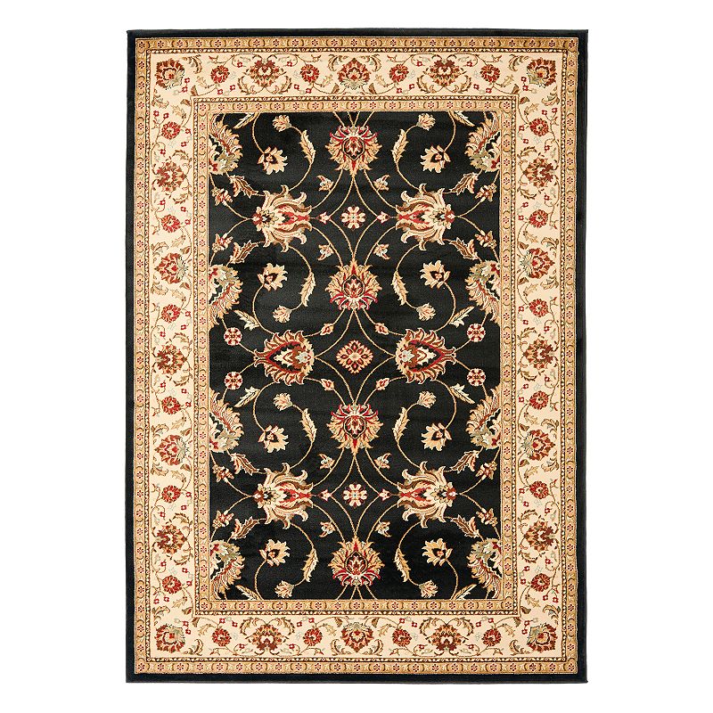 Safavieh Lyndhurst Floral Rug, Black, 5X7.5 Ft