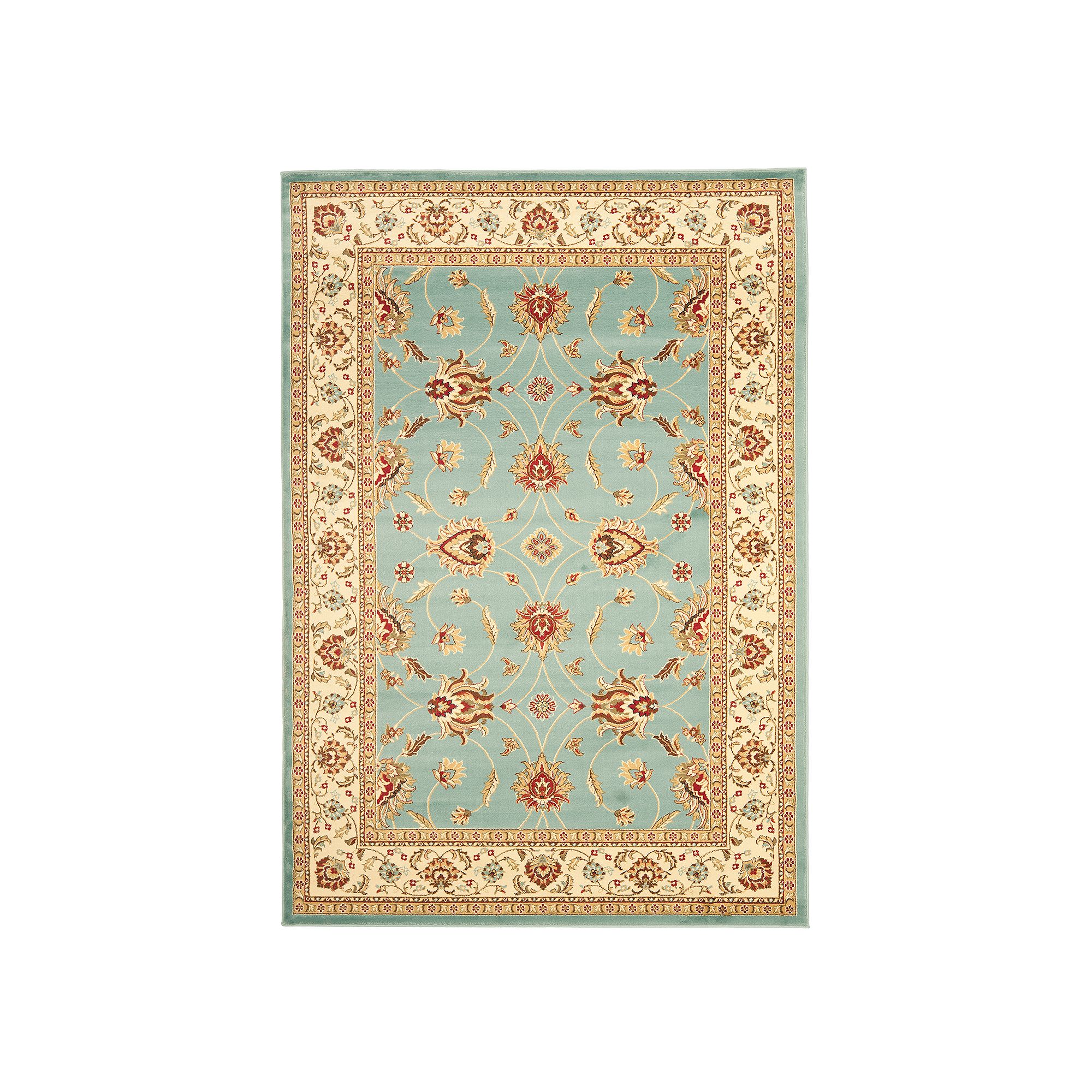 Safavieh Lyndhurst Decorative Floral Rug, Blue Ivory