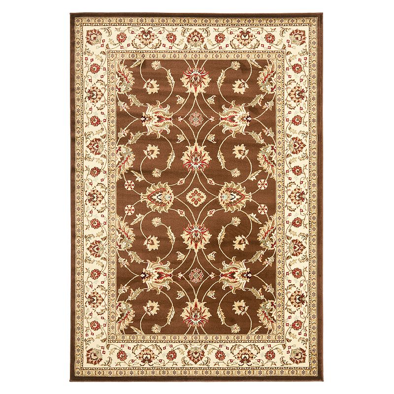 Safavieh Lyndhurst Floral Rug, Brown, 6.5X9.5 Ft