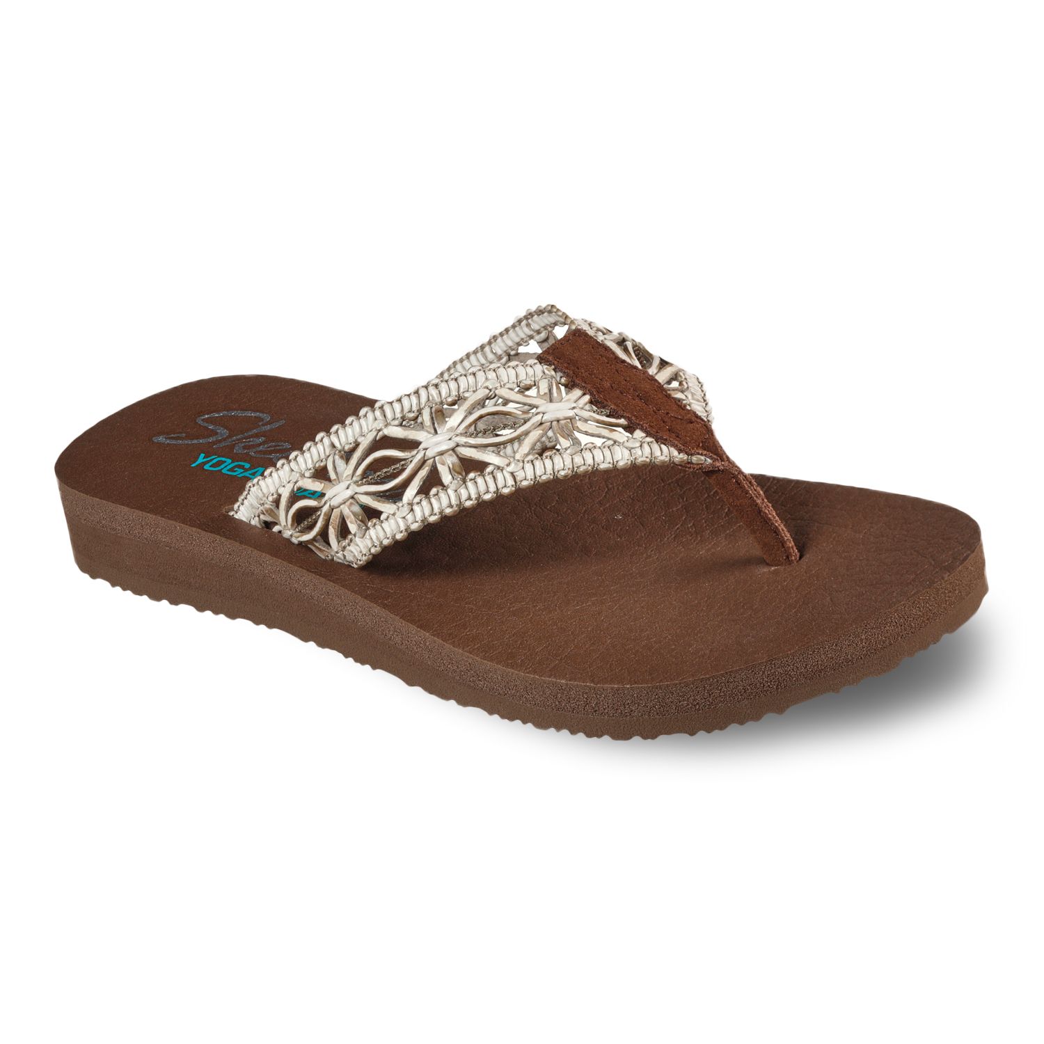 skechers yoga foam thongs