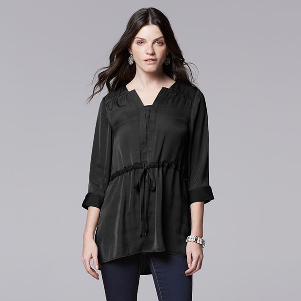 Vera wang sales tunic tops