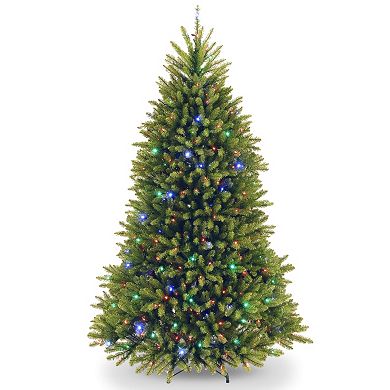 National Tree Company 7.5-ft. Pre-Lit Dual LED Dunhill Fir Artificial Christmas Tree