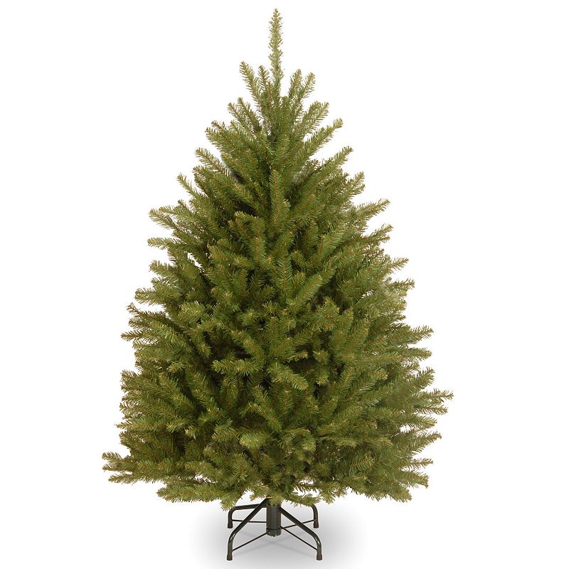 National Tree Company Artificial Mini Christmas Tree  Green  Dunhill Fir  Includes Stand  4.5 Feet