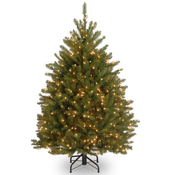 4.5-ft. Pre-Lit Dunhill Fir Artificial Christmas Tree
