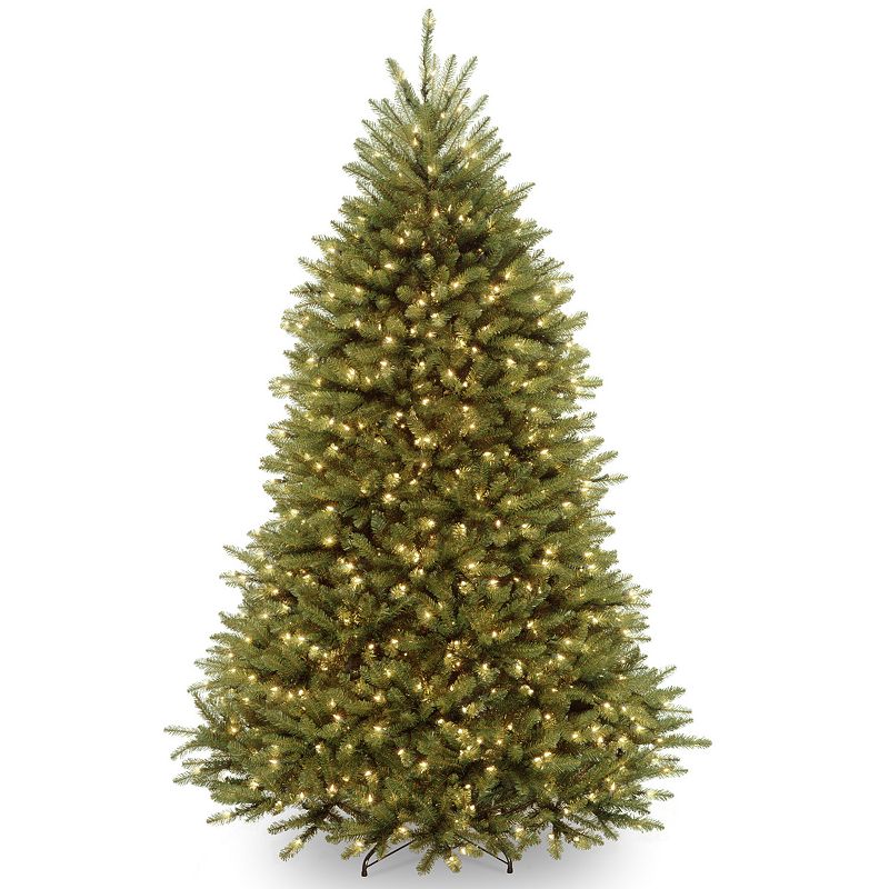 7-ft. Pre-Lit Dunhill Fir Artificial Christmas Tree, Green