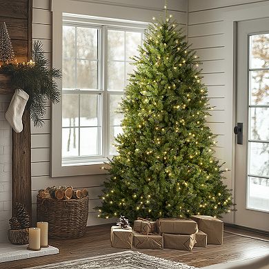 National Tree Company 7-ft. Pre-Lit Dunhill Fir Artificial Christmas Tree