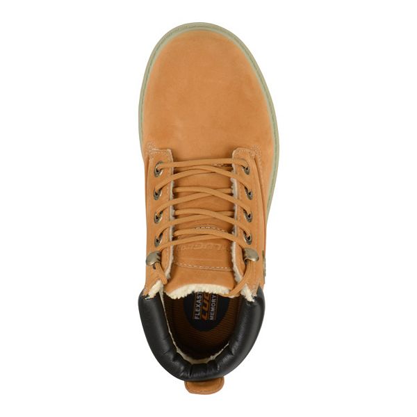 lugz drifter fleece lx women's water resistant ankle boots