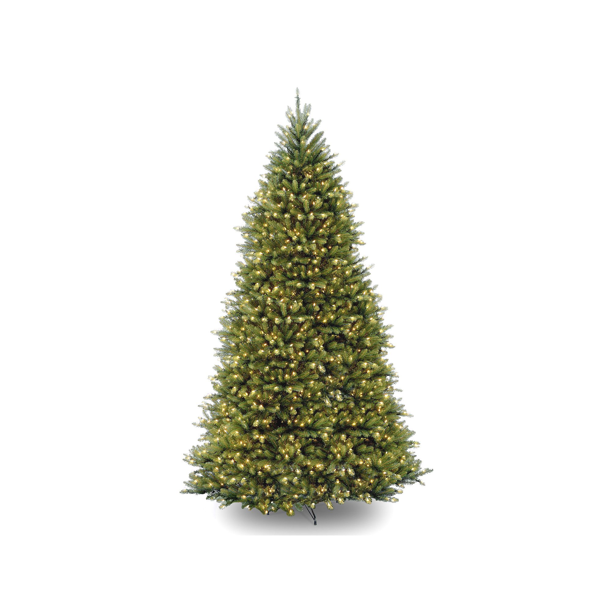 National Tree Company 12-ft. Pre-Lit Dunhill Fir Artificial Christmas Tree,