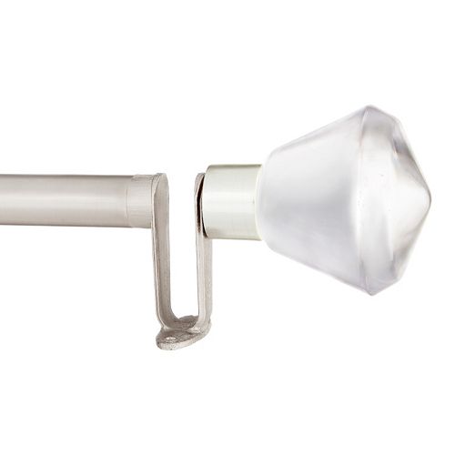 Sun Zero 1in. Felix Light Blocking Decorative Window Curtain Rod