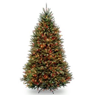 National Tree Company 6.5-ft. Pre-Lit Multicolor Dunhill Fir Artificial Christmas Tree