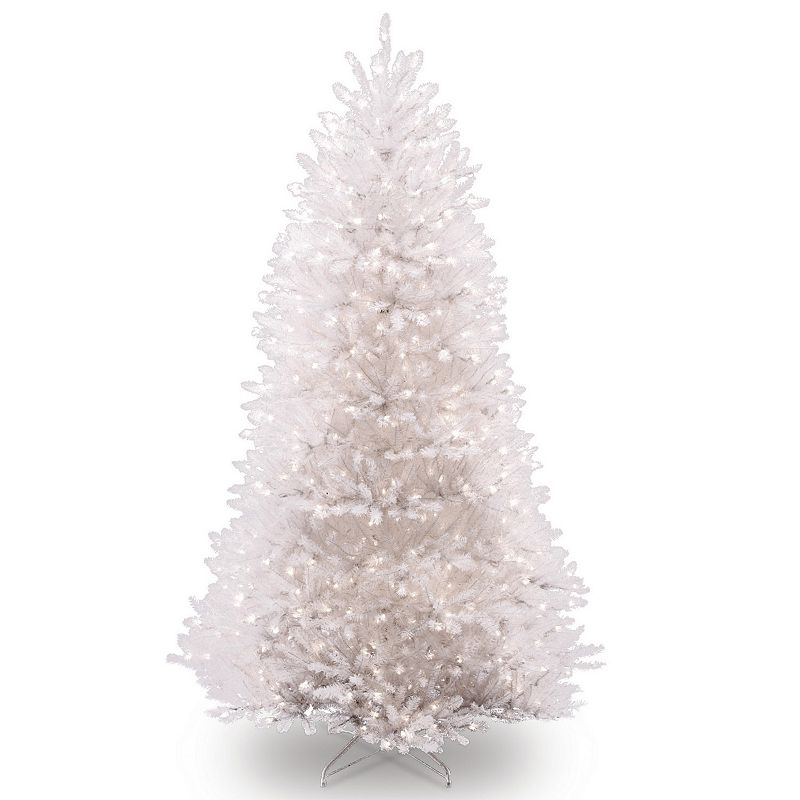 7.5-ft. Pre-Lit White Dunhill Fir Artificial Christmas Tree