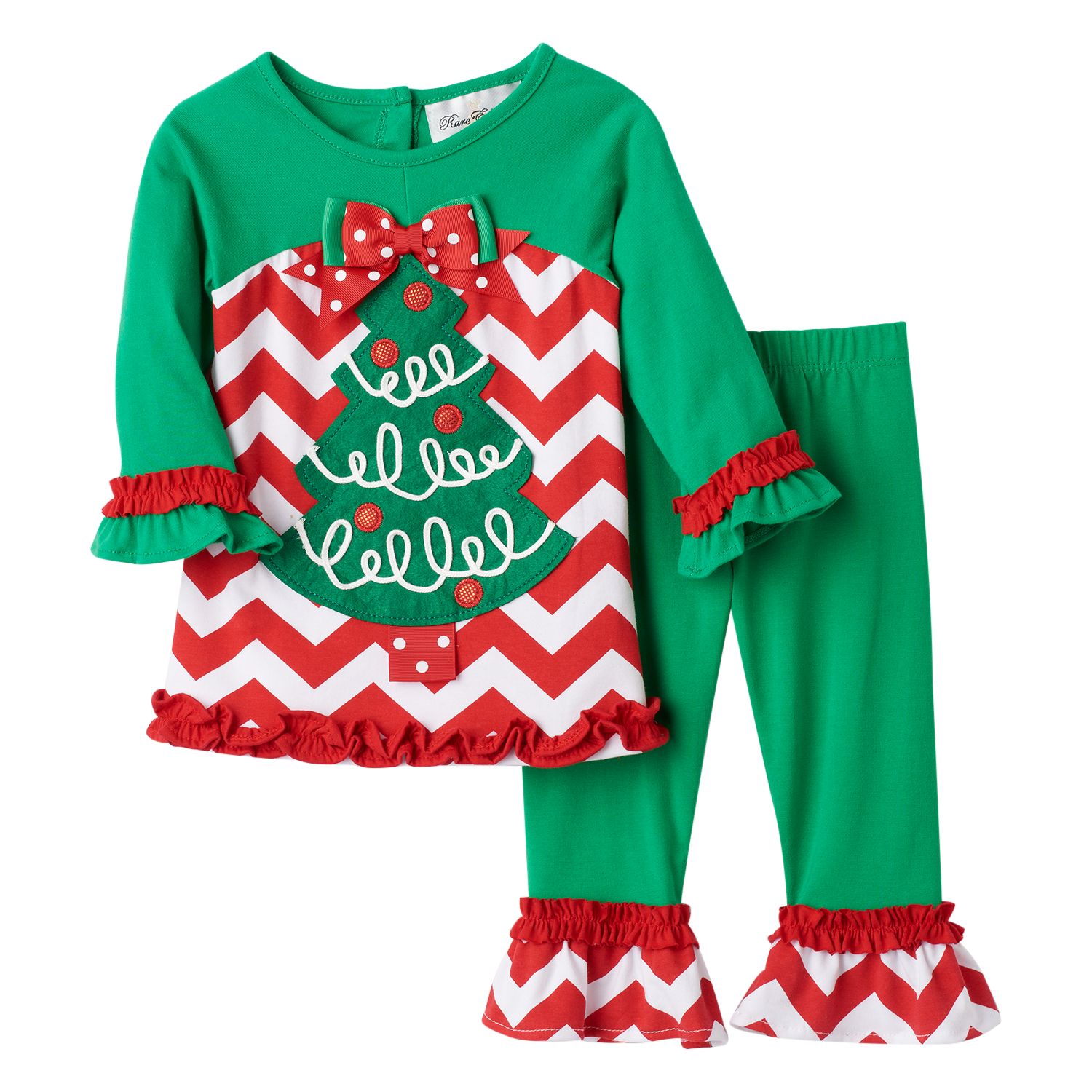 baby girl dress and pants set