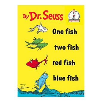 Dr. Seuss One Fish Two Fish Red Fish Blue Fish Hardcover Book