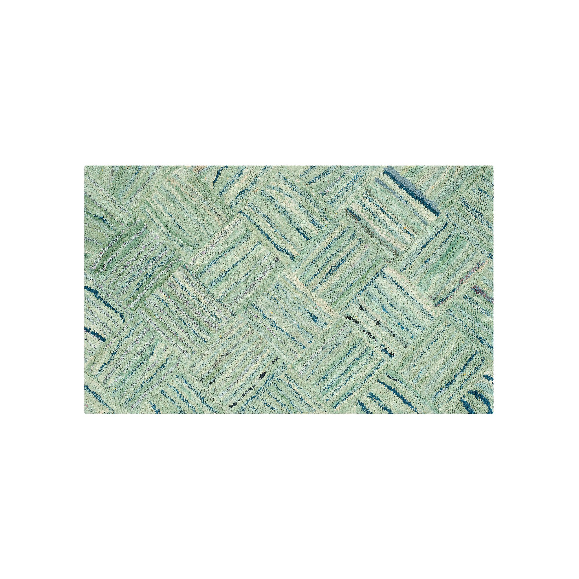 Safavieh Nantucket Bosley Geometric Rug, Greenmulti