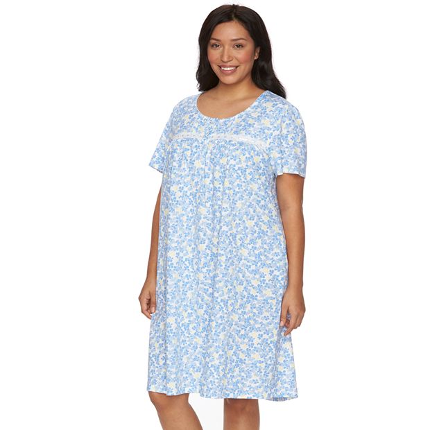 Kohl's croft and barrow plus size nightgowns hot sale