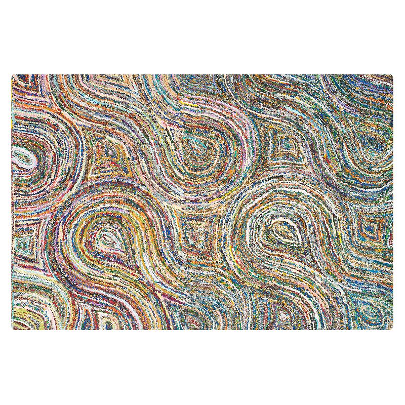 Safavieh Nantucket Sydney Abstract Rug, Multicolor, 4X6 Ft