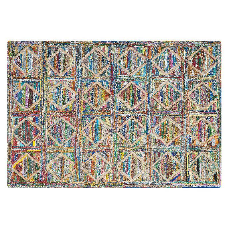 Safavieh Nantucket Chelsea Geometric Rug, Multicolor, 4X6 Ft