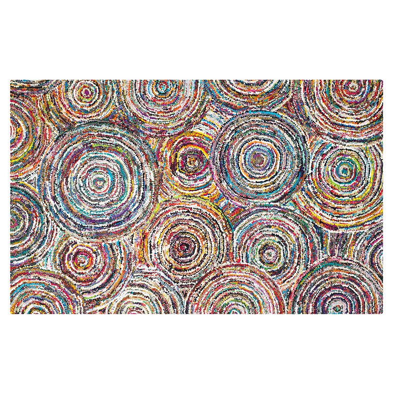 Safavieh Nantucket Belinda Geometric Rug, Multicolor, 5X8 Ft