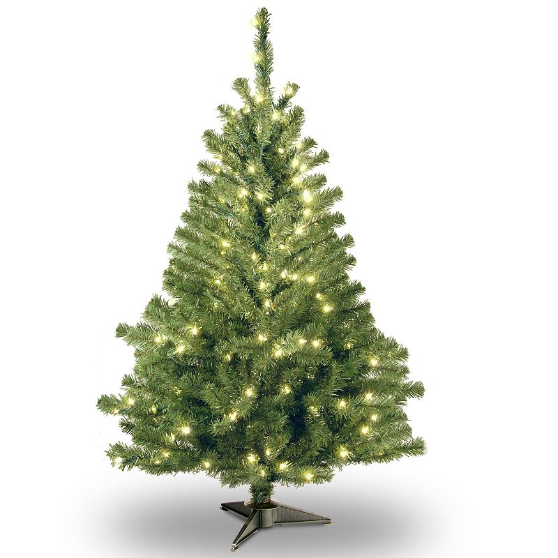 4-ft. Pre-Lit Kincaid Spruce Artificial Christmas Tree, Green