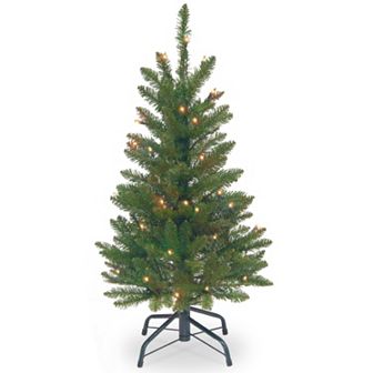 3-ft. Pre-Lit Kingswood Fir Pencil Artificial Christmas Tree