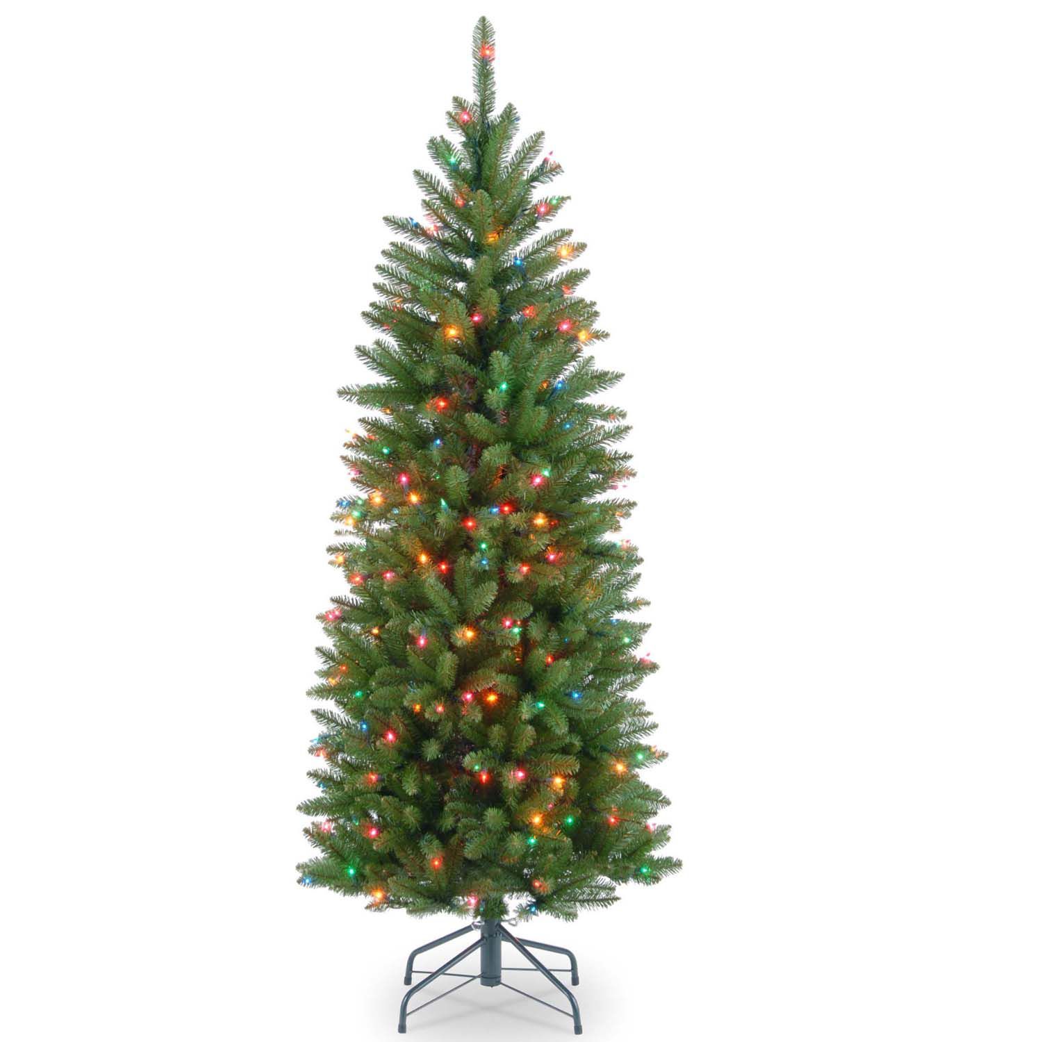 4.5-ft. Pre-Lit Kingswood Fir Pencil Artificial Christmas Tree