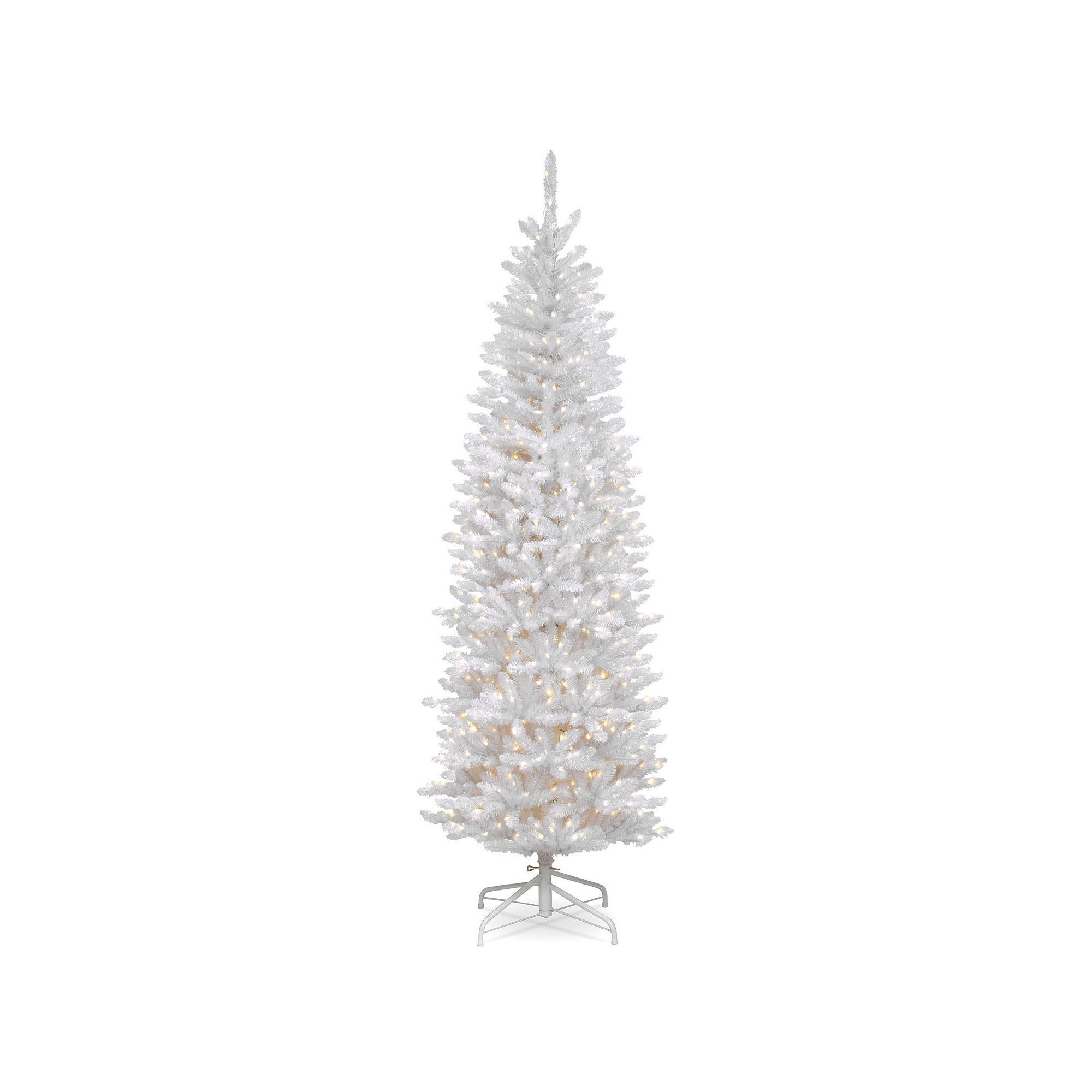 National Tree Company 7-ft. Kingswood White Fir Pencil Artificial Christmas