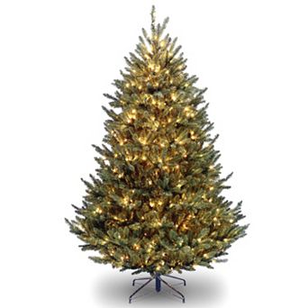 National Tree Company 7.5-ft. Pre-Lit Natural Fraser Fir Artificial Christmas Tree