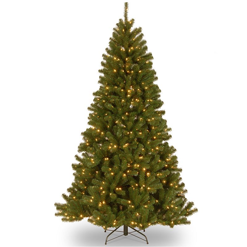 7.5-ft. Pre-Lit Dual Color LED North Valley Spruce Artificial Christmas Tre