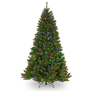 National Tree Company 7.5-ft. Pre-Lit Dual Color LED North Valley Spruce Artificial Christmas Tree